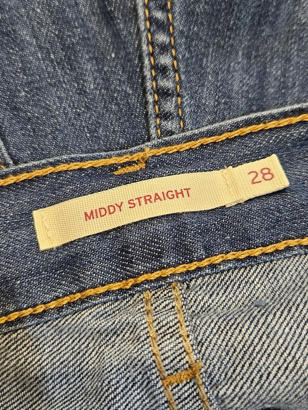 NWT | Levi's Middy Straight Jeans | 28×30